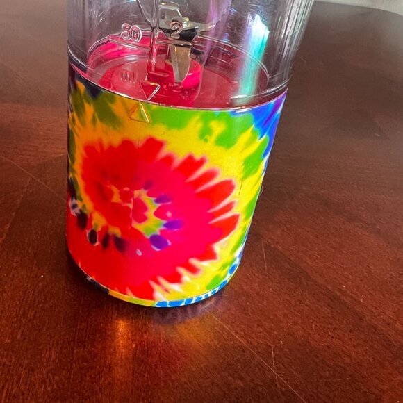 BlendJet Lisa Frank Rainbow Tie Dye Portable Handheld Blender Chargeable limited - Picture 5 of 11